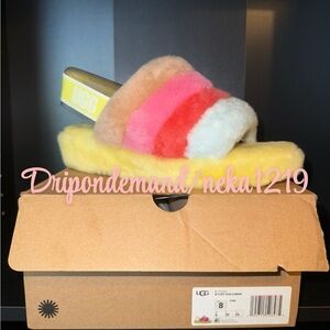 UGG Fluff Yeah Slide- Sundae